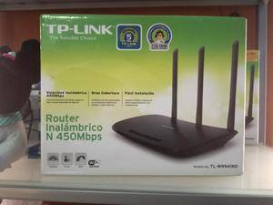 TPLINK Router Inalambrico N 450 Mbps