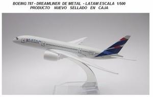 Aviones Comerciales Coleccion Latam Modelismo Maqueta