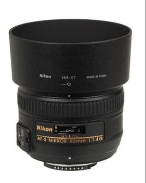 Nikon Af-s Nikkor 50mm F/1.4g Lens