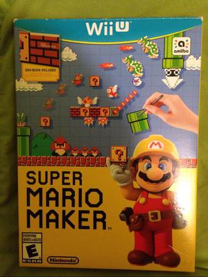 Vendo Super Mario Maker para Wii U