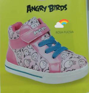 Angry Birds Zapatillas Para Niñas - Zapatos, Botas.