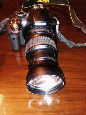 Camara Reflex Nikon D Lentes & Accesorios (en Caja)