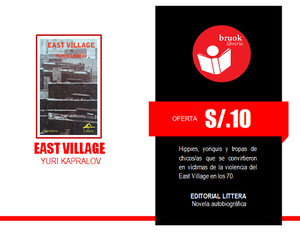 Libro: East Village. Yuri Kapralov