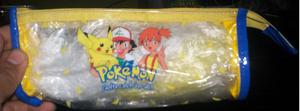Pokemon 99 cartuchera de plastico vintage licenciada