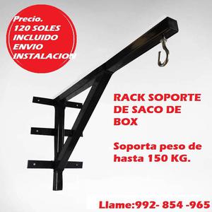 RACK SOPORTE DE SACO DE BOX