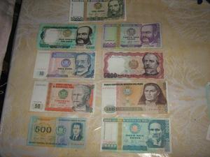 billetes antiguos como nuevos