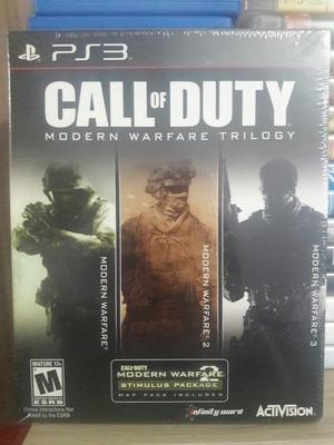 Call Of Duty La Trilogia Sellado Ps3