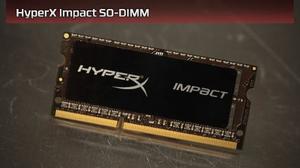 Memoria Kingston Hyperx Impact 8gb (4x2) Ddr3 Sodimm mhz