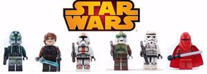 Minifiguras Lego Star Wars - 1er Grupo X 6 Figuras