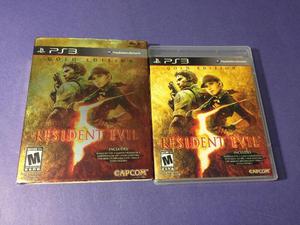 Resident evil 5 gold edition playstation 3