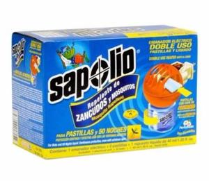 Sapolio Doble Uso (repelente Zancudos/mosquitos) Caja 6 Und