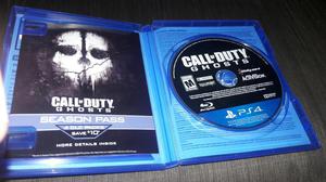 Venta Call Of Duty Ghosts Ps4