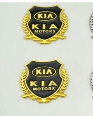 2 Emblema De Lujo Para Kia Metal Delivery Gratis Lima