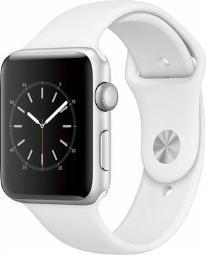 Apple Watch Series2 42mm Silver Aluminum White Sport Band