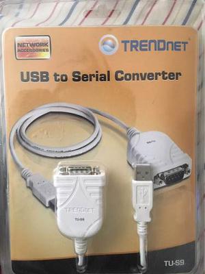 Cable Usb To Serial Converter Trendnet