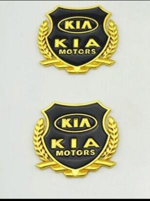 Lote 2 Emblemas Para Kia Delivery Gratis Lima