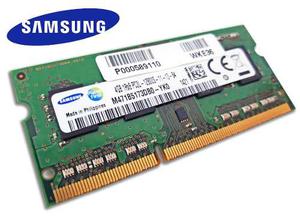 Memoria Ram Ddr3 Samsung Sodimm 4gb  Mhz Laptop S/.