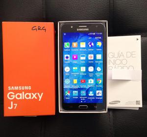 Samsung Galaxy J7 Libre 4G 9De10 Puntos en Caja Accesorios