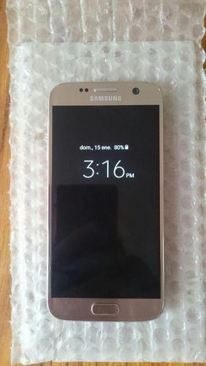 Samsung S7 De 32gb Dorado Mas Nuevo Android Nougat