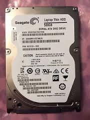 Disco duro para laptop marca SEAGATE de 500Gb S/110