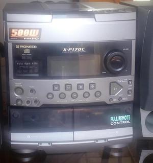 Equipo de sonido Pioneer 500 wats salida