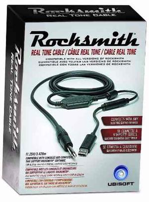 Real Tone Cable Rocksmith Para Ps4/ps3/xbox One/xbox 360/pc