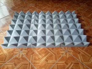 Remato 66 Paneles D/espuma Acustica Piramidal 30x30x7.5cm.