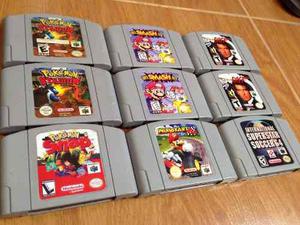 Smash, Mario Kart, Goldeneye, Pokemon - N64 Nintendo 64