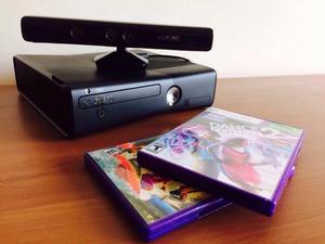 Xbox 360 Slim con Kinect solo originales