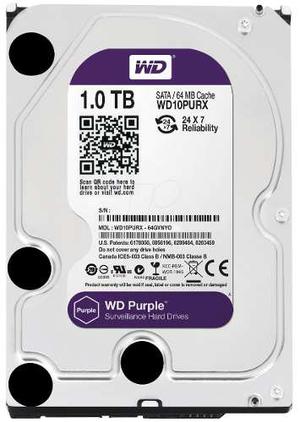 Disco Duro Western Digital Purple,1 Tb, Sata 6 Gb/s, 3.5. V