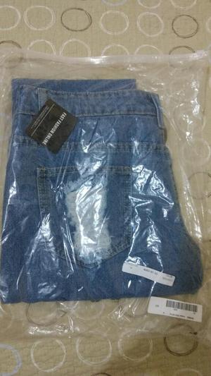 Jeans Rasgados Talla M