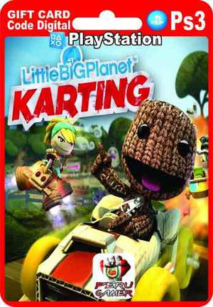 Juegos Ps3 Little Big Planet Karting Gift Card Ps3