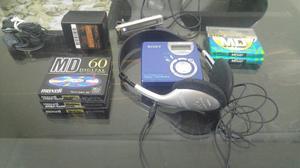 Minidisc Sony Mz-nf610 Accesorios Regalo