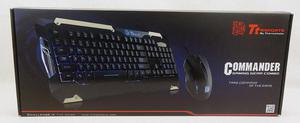 Teclado y mouse Gamer Ttesports COMMANDER Gaming Gear Combo,