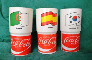 Vaso Mundial México 86 Colección Coca Cola