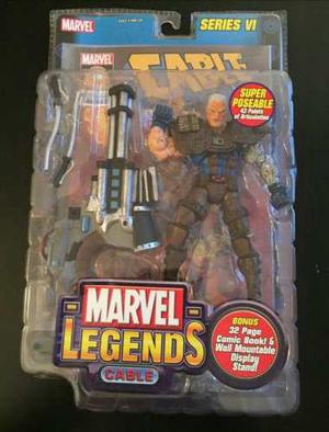 Cable Brown Variante Serie 6 Marvel Legends Toy Biz
