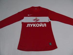 Camiseta Oficial Del Spartak Moscow - Tela De Juego - Nike