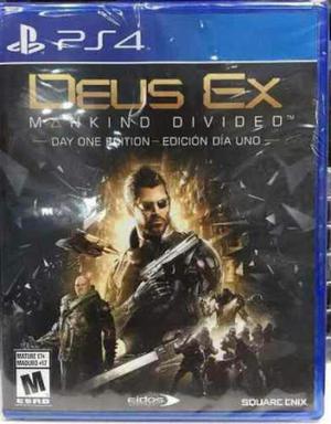 Deus Ex Ps4 Nuevo Sellado