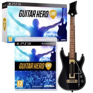 Guitar Hero Live Ps3, guitarra más el juego todo sellado,