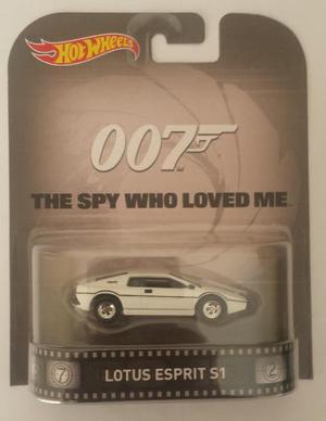 Hot Wheels Retro 007 James Bond Spy Lotus Esprit Loved Me