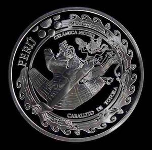 Moneda 5ta Serie Iberoamericana Caballito De Totora 