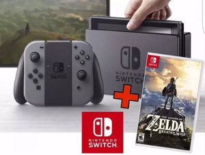 Nintendo Switch The Legend of zelda Breath of the wild