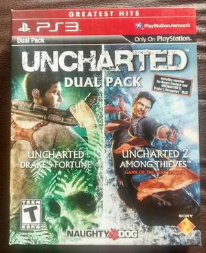 Ps3 Uncharted 1 Y 2 Dual Pack