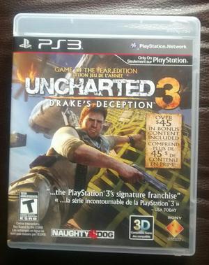 Ps3 Uncharted 3 Drake's Deception