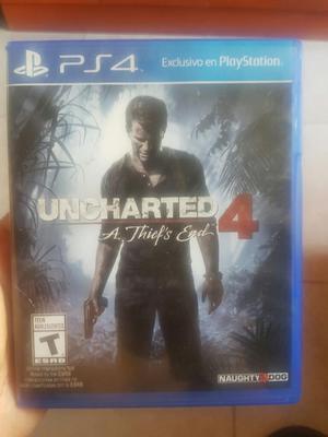Uncharted 4 Juego Ps4