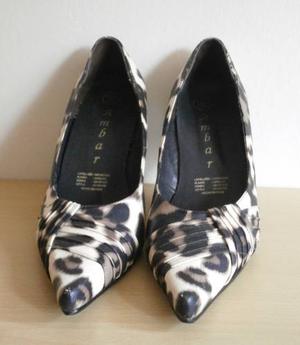 Zapato Estampado De Animal Print T 38
