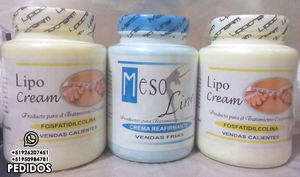 Cremas Lipocream y Mesoline