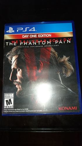 Juegos Ps4 The Orden, Metal Gear De Phanton Pain