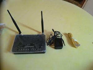 Modem Router Zyxel P660hnu-f1 Wireless 300mbps Adsl2