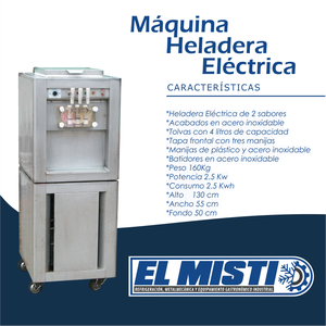 Máquina Heladera Eléctrica MADE IN PERU